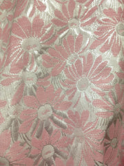 Floral Elegance Crop Top - Pink