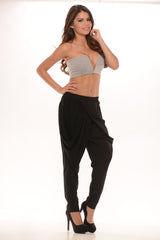 Deep Bustier- Heather Grey