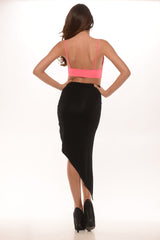 Yoga Jersey Bralette - Neon Pink