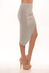 Balance Me Skirt  - Heather Grey