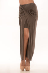 Why Knot Skirt - Cappucino