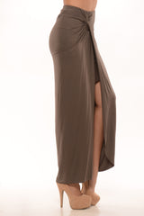 Why Knot Skirt - Cappucino