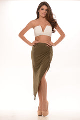 Deep Bustier- Off White