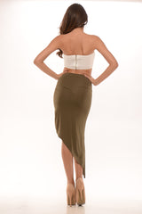 Deep Bustier- Off White