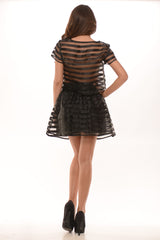 Future My Stripes Top-Black