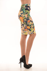 Floral Pencil Skirt