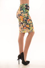 Floral Pencil Skirt