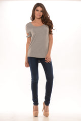 Top - Heather Grey