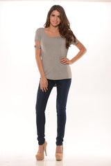 Top - Heather Grey