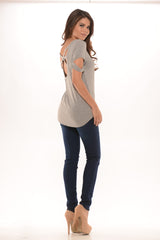 Top - Heather Grey