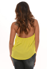 Barley There Tank - Neon Yellow