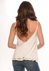 Layla Tank - Ivory