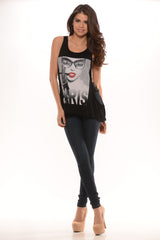 Paris With An Attitude Top - Black