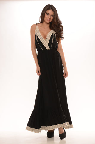 Sexy Amish Nights - Black/Off White