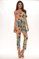 Swirl Garden Jumpsuit - Multi