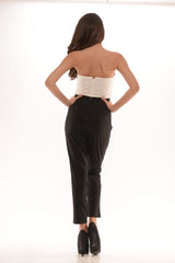 Cruella De Ville Jumpsuit - Black/Ivory