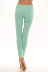 Midrise Pants - Mint