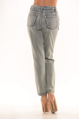 Distressed Boyfriend Jeans