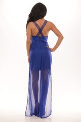 Ultimate Sheer Maxi - Blue