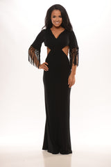 Elegant Fringe Maxi