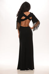 Elegant Fringe Maxi