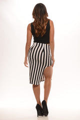 Found Not Guilty Skirt - Black & Ivory