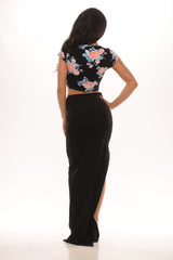Electric Symmetric Skirt - Black