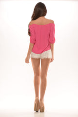 Sweetest Top - Fuchsia