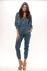 Work-Her Denim Jumpsuit