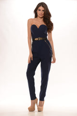 Hug Me Jumpsuit - Navy