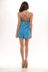 Tammy Romper - Blue