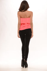 Flowy Tube Top - Pink
