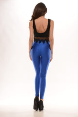 Suzy Crochet Top - Black