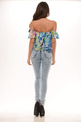 Flyin' Hawaiian Top - Blue