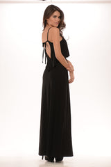 Strapped Maxi Dress - Black
