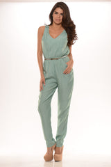 X Rated Jumpsuit - Sage