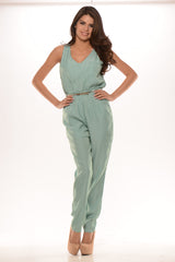 X Rated Jumpsuit - Sage