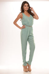 X Rated Jumpsuit - Sage