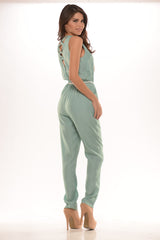 X Rated Jumpsuit - Sage