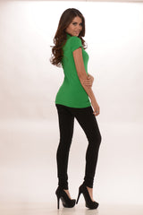 School Girl Polo- Green (Also Available in Plus Size)