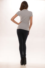 Khaki Skinny Uniform Pants - Navy