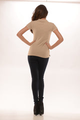 School Girl Polo- Khaki