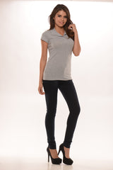 Khaki Skinny Uniform Pants - Navy