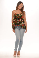 Rosie Flow Top - Black