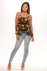 Rosie Flow Top - Black