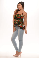 Rosie Flow Top - Black