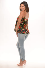 Rosie Flow Top - Black