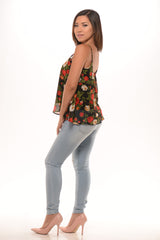 Rosie Flow Top - Black