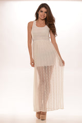 Crochet Patched Maxi