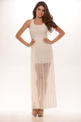Crochet Patched Maxi